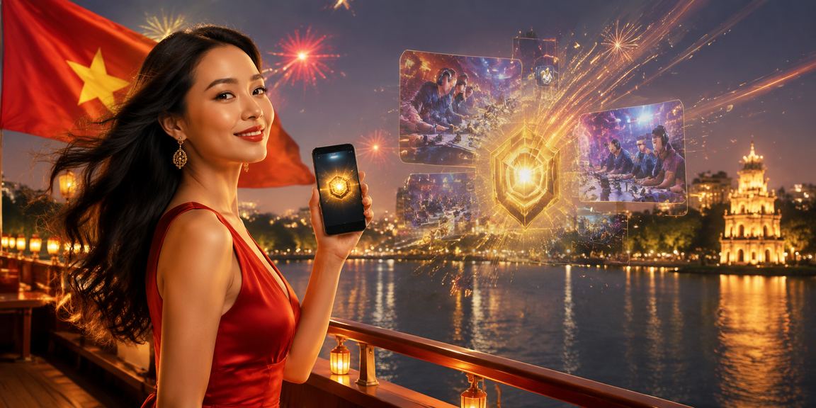 Không khí esports tại Hà Nội minh họa người dùng theo dõi lịch thi đấu và kèo