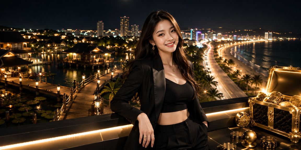 Bãi biển Mũi Né minh họa người dùng đọc voucher giải trí casino
